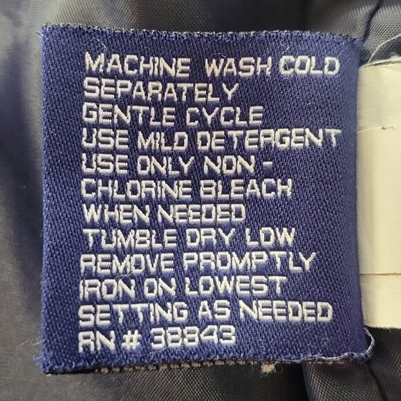 Mackintosh New England Rain or Shine Jacket with Detachable Hood Lined Navy Blue - Picture 14 of 15